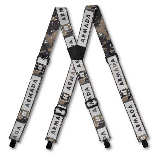 Armada Stage Suspenders Silver Man