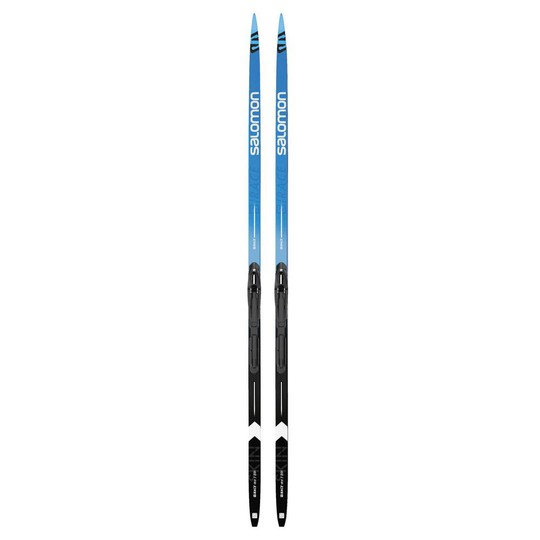 Salomon S/race Eskin Med+prolink Shift-in Nordic Skis Blue 196