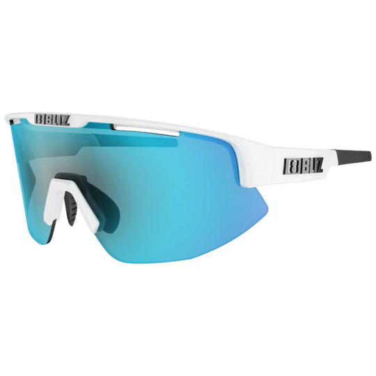 Bliz Matrix Sunglasses White Smoke With Blue Multi/CAT3
