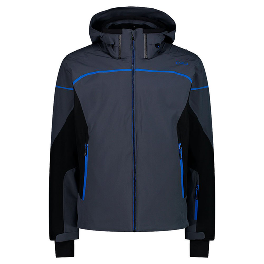 Cmp Zip Hood 31w0317 Jacket Grey M Man