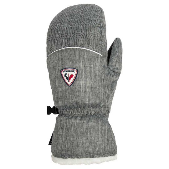Rossignol Romy Impr Mittens Grey M Woman