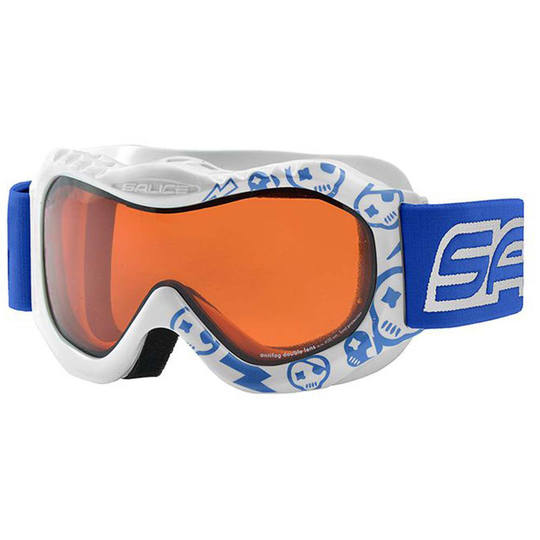 Salice 601 Photochromic Chromolex Antifog Ski Goggles Junior White Photochromic Chromolex Antifog Yellow/CAT1-2