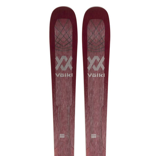 Volkl Kenja 88 Woman Alpine Skis Red 163