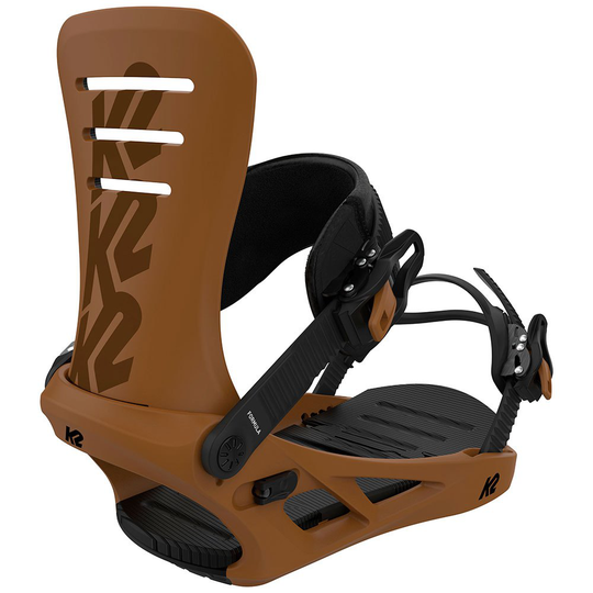 K2 Snowboards Formula Snowboard Bindings Brown L