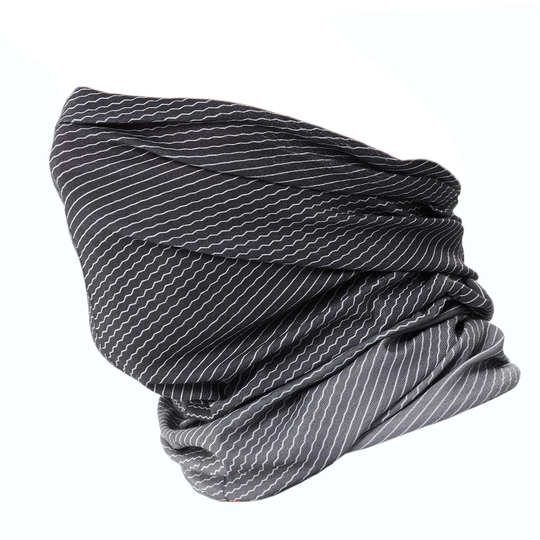 Cross-country Skiing Tube Scarf - Grey