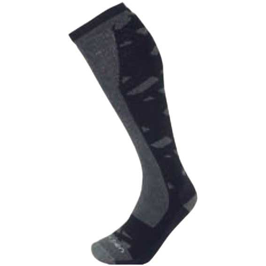 Lorpen Ski Mid Socks Black,Grey EU 39-42 Man