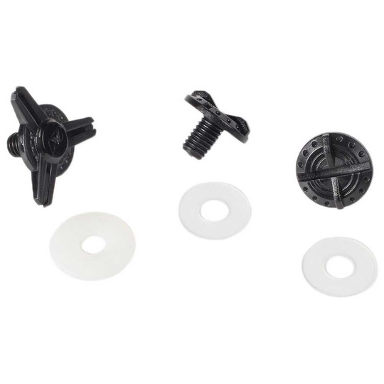 Klim F3 Center And Peak Side Screws W/washers White,Black