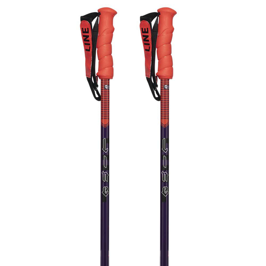 Line Grip Stick Poles Purple 115 cm