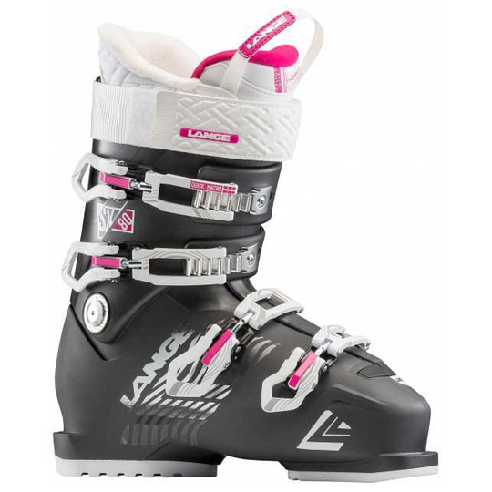 Lange Sx 80 Alpine Ski Boots Black 22.5