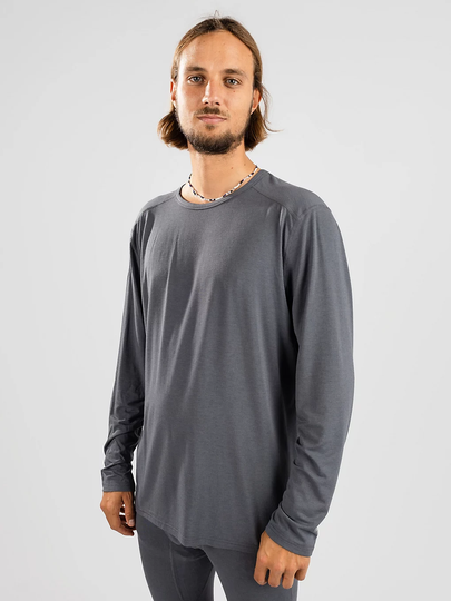 Le Bent 200 Crew Base Layer Top petrol grey