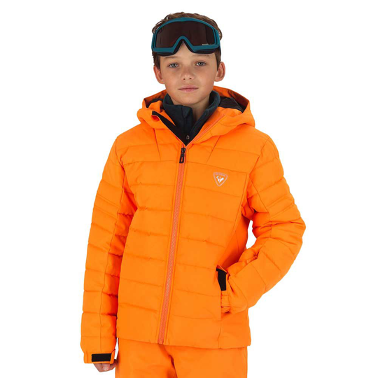 Rossignol Rapide Jacket Boy Orange 10 Years Boy