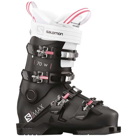 Salomon S/max 70 Alpine Ski Boots Black 26.0-26.5