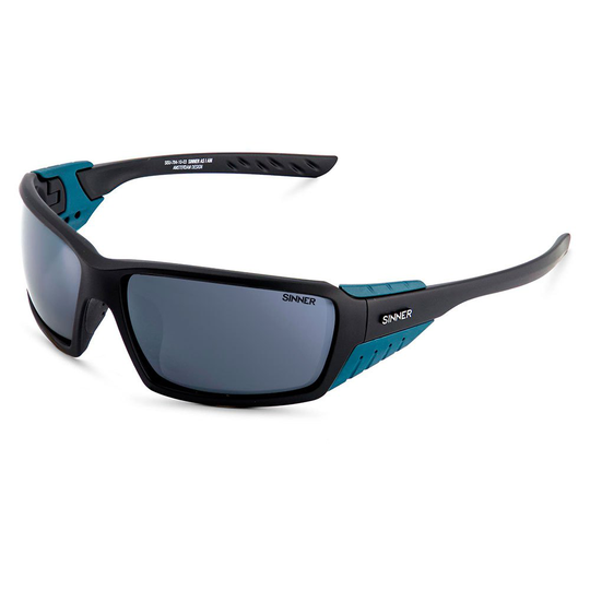Sinner Relais Sunglasses Black Smoke Flash Mirror Cat.4/CAT3