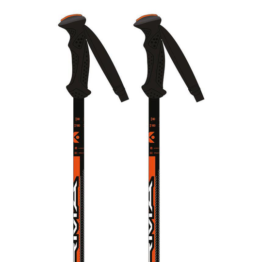 Kerma Speed Team Poles Black 75 cm