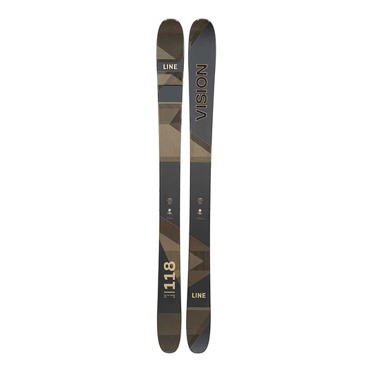 Line Vision 118 Alpine Skis Grey 183