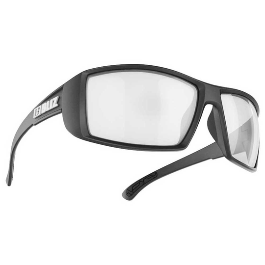 Bliz Drift Mirror Sunglasses Black Brown With Silver Mirror/CAT3