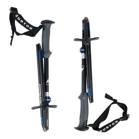 Burton Bd Compactor Pole Silver 105-125 cm