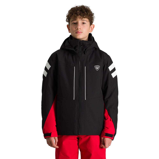 Rossignol Ski Jacket Boy Black 16 Years Boy