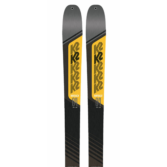 K2 Wayback 84 Touring Skis Yellow 160