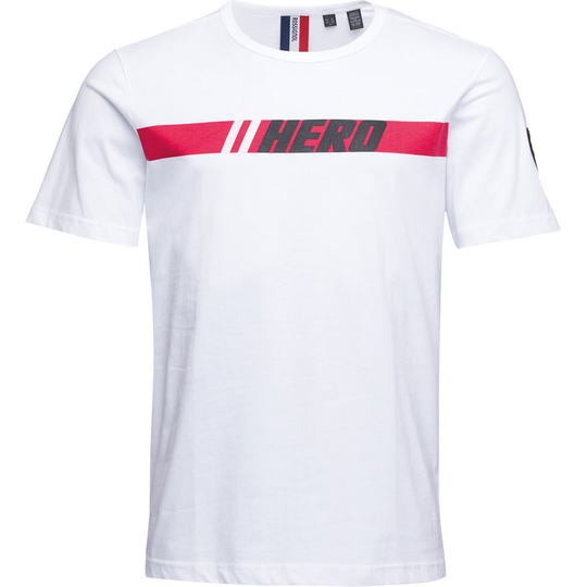 Rossignol Hero Short Sleeve T-shirt White S Man