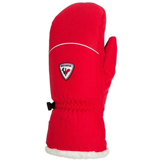 Rossignol Romy Impr Mittens Red M Woman