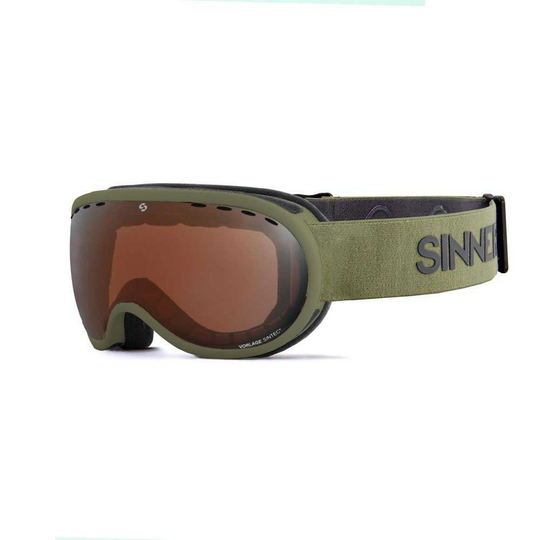 Sinner Vorlage Ski Goggles Brown Double Orange Sintec Vent/ CAT2