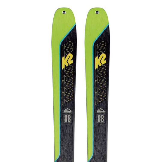 K2 Wayback 88 Touring Skis Green,Black 160