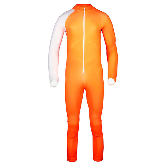 Poc Skin Gs Jr Race Suit White,Orange 140 cm Boy