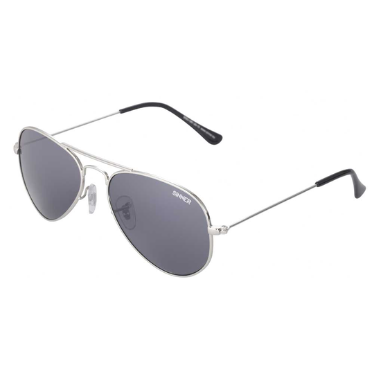 Sinner Amoer Sunglasses Silver PC Smoke