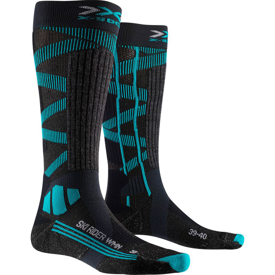X-socks Rider Silver 4.0 Socks Blue,Black EU 39-40 Woman