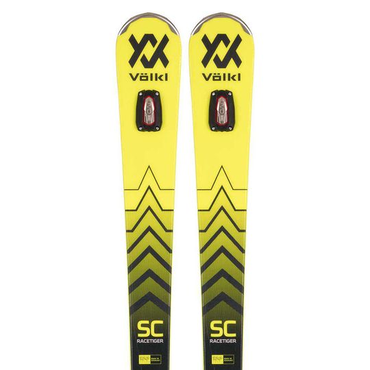 Volkl Racetiger Sc+vmotion 12 Gw Alpine Skis Yellow 165