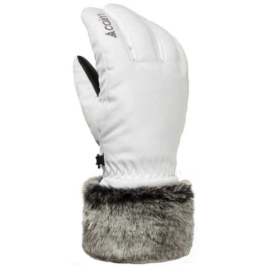 Cairn Mont Blanc C-tex Gloves White 6.5 Woman
