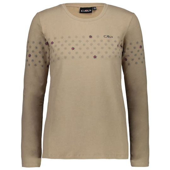 Cmp 39u3486 Long Sleeve T-shirt Green 2XS Woman