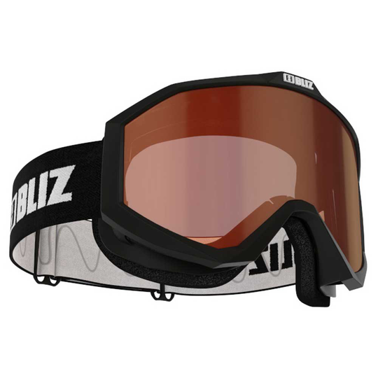Bliz Liner Contrast Junior Ski Goggle Black Orange/CAT2