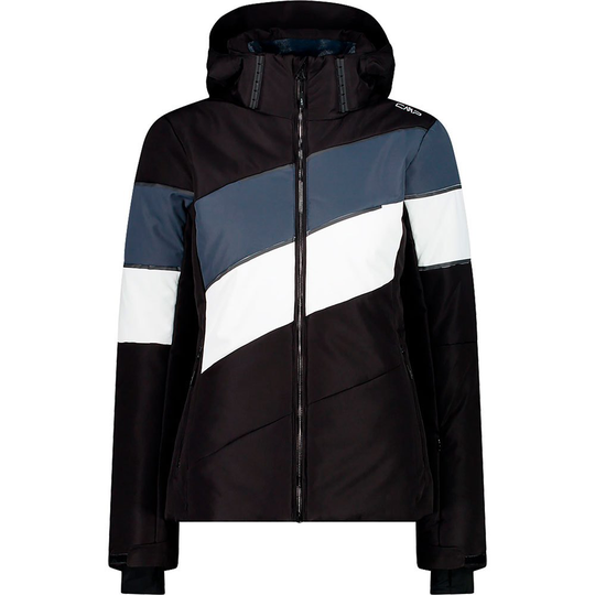 Cmp Zip Hood 32w0236 Jacket Black 2XS Woman