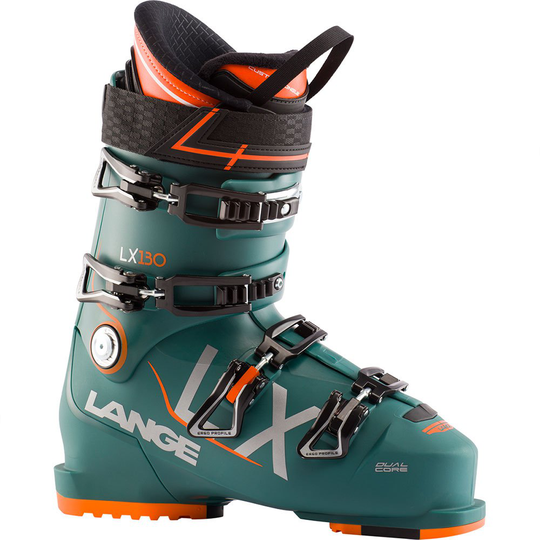 Lange Lx 130 Alpine Ski Boots Green 25.5
