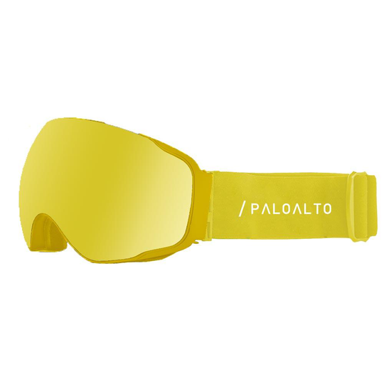 Paloalto Shasta Ski Goggles Yellow Yellow Revo / Spherical / Anti Fog / Anti Scratch