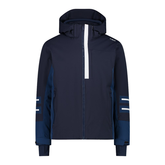 Cmp Zip Hood 32w0167 Jacket Blue M Man