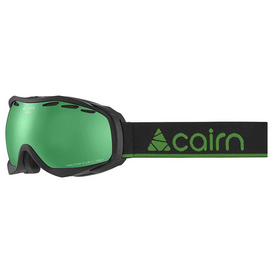 Cairn Alpha Spx3l Ski Goggles Black Mirror/CAT 3