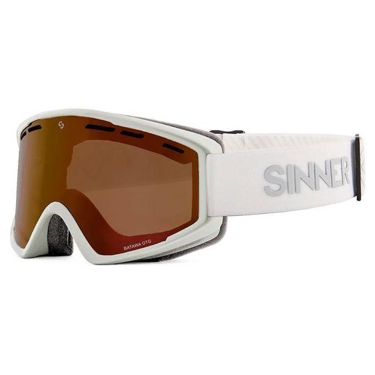 Sinner Batawa Otg Ski Goggles Golden Double Orange Sintec +Vent/ CAT2
