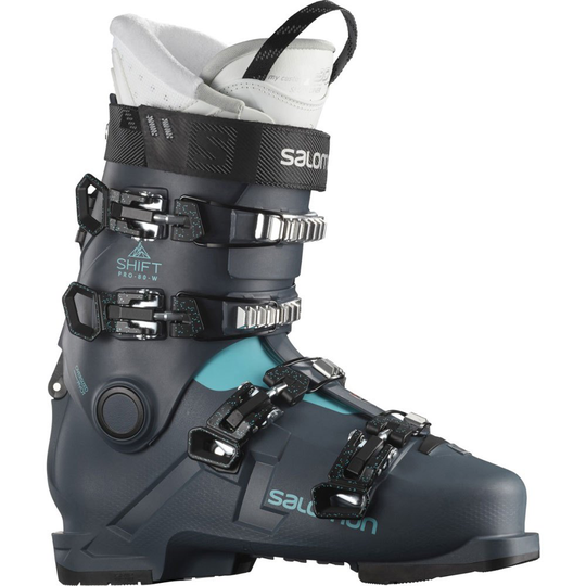 Salomon Shift Pro 80 Alpine Ski Boots Woman Blue 22.0-22.5
