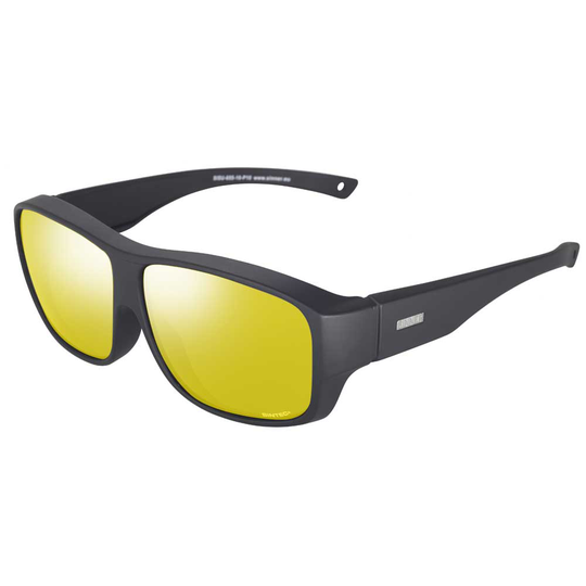 Sinner Sunrise S Sunglasses Black Sintec Yellow Night Vision/CAT1