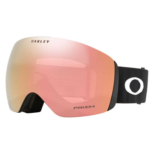 Oakley Flight Deck L Prizm Ski Goggles Black Prizm Rose Gold Iridium/CAT3