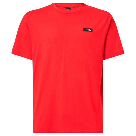 Oakley Apparel Gradient B1b Patch Short Sleeve T-shirt Red XS Man