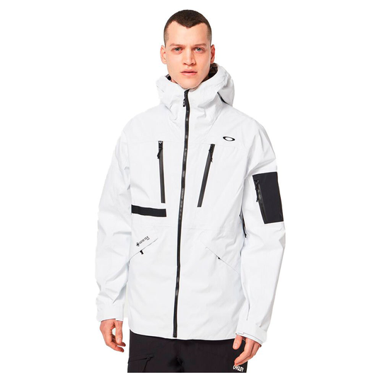 Oakley Apparel Bowls Goretex Pro Shell Jacket White S Man