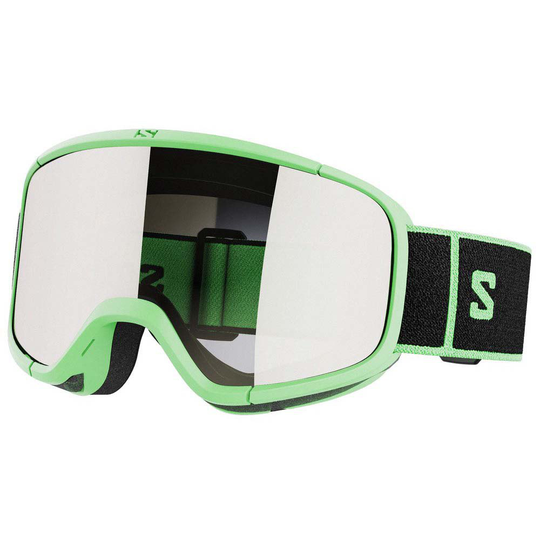 Salomon Aksium 2.0 Ski Goggles Green Super White/CAT 2
