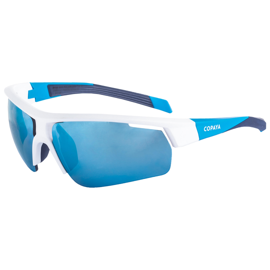 Polarised Beach Sports Sunglasses - White/blue