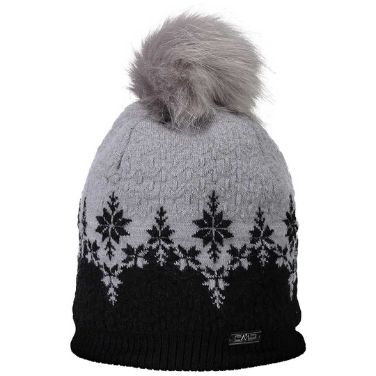 Cmp Knitted 5505063 Beanie Grey Woman