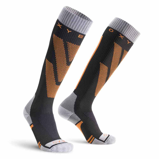 Oxyburn Dry Ski Long Socks Black EU 35-41 Man