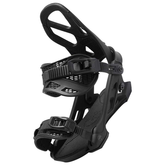 Arbor Hemlock Snowboard Bindings Black S-M
